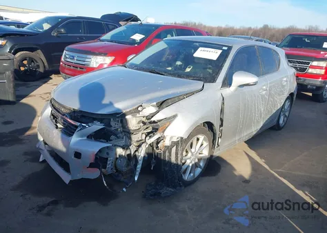 2012 Lexus Ct 200H Premium z USA, uszkodzony, nr VIN JTHKD5BH2C2099988